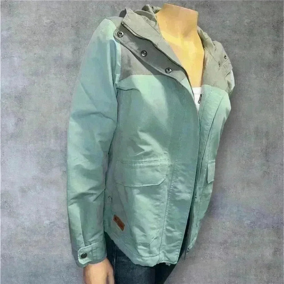 Columbia Omni-Tech Cypress Crossing Hooded Women's Rain Jacket Size XS - Picture 3 of 11